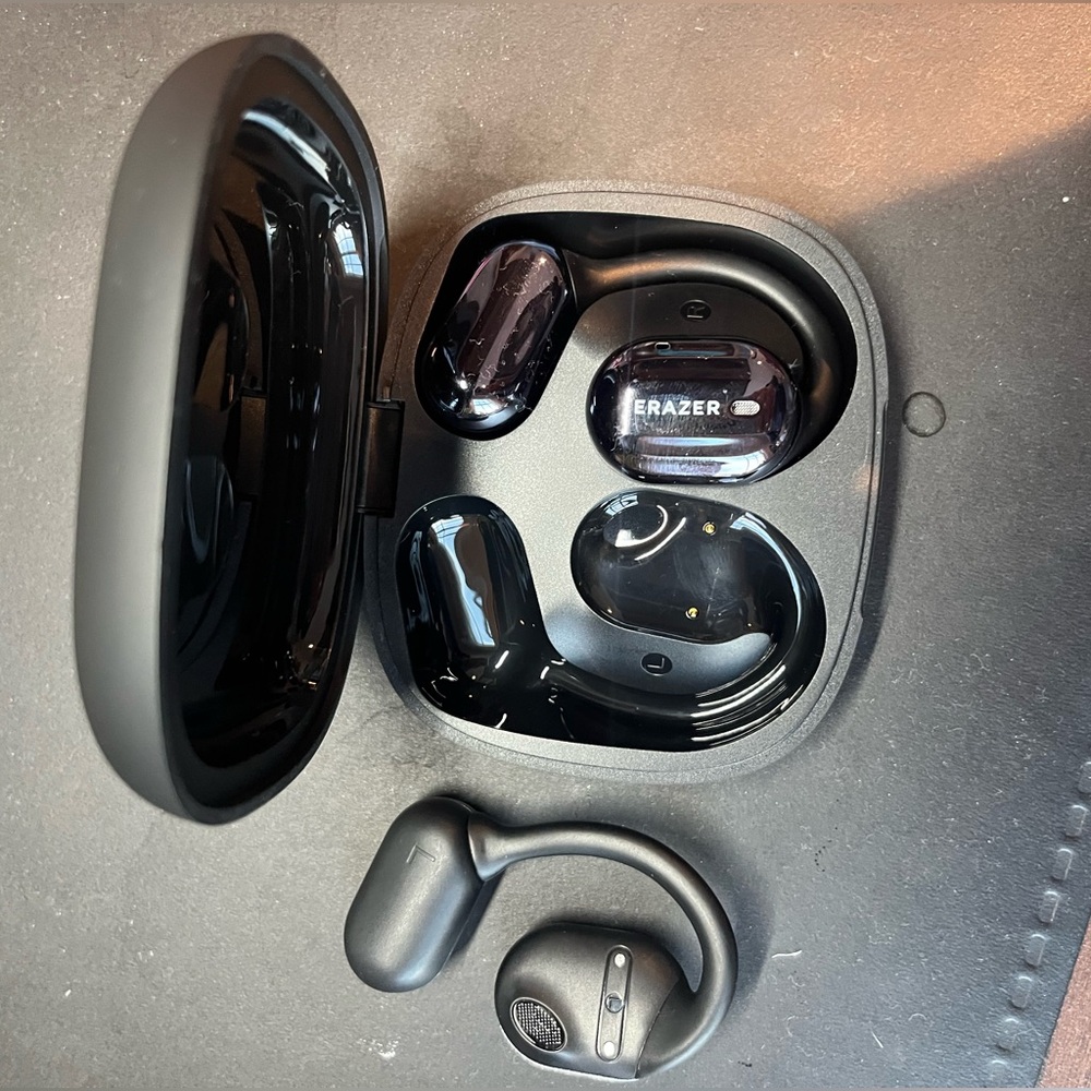 ERAZER OWS Touch Screen Earphone Bluetooth 5.4 Wireless Headphones Noise Cancel